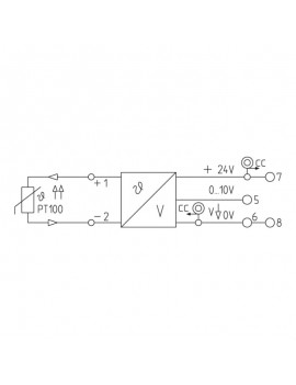WTZ4 PT100/2 V 0-10V